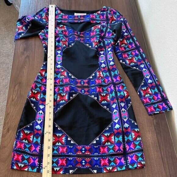 Mara Hoffman Front Cutout Dress in Rider Black Size 0 Pre-owned - Picture 12 of 12